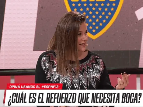 Luciana Rubinska no lo dudó y sugirió un refuerzo: "Boca necesita un jugador como él"