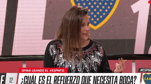 Luciana Rubinska, periodista de ESPN F12