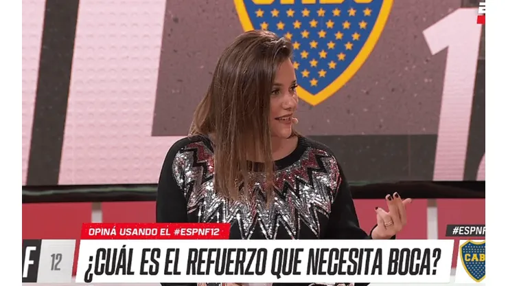 Luciana Rubinska, periodista de ESPN F12