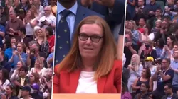Aplausos para Sarah Gilbert, una de las cocreadoras de la vacuna de Oxford.