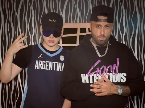 Hasta lo nombra a Diego: Bizarrap sacó la session con Nicky Jam y explotó todo