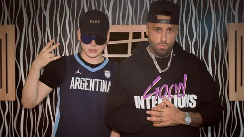 Hasta lo nombra a Diego: Bizarrap sacó la session con Nicky Jam y explotó todo