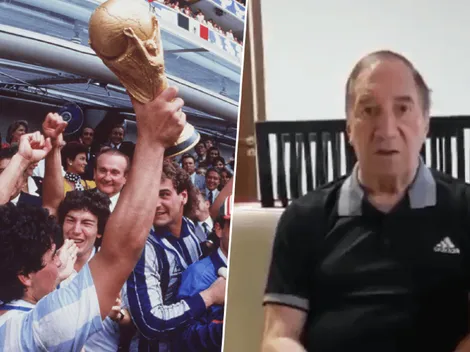 Conmovedor: Bilardo grabó un video por los 35 años del título en México 1986