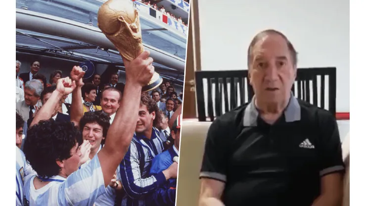 Bilardo recordó la conquista en el Mundial de México.