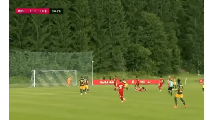 Video: así fue el primer gol de Capaldo en Austria