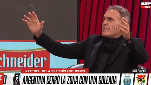 Ruggeri se calentó en F90: "¿Qué hace Casemiro que no hacen los nuestros?"