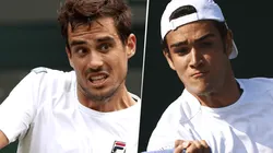 Guido Pella vs. Matteo Berrettini por Wimbledon (Foto: Getty Images).