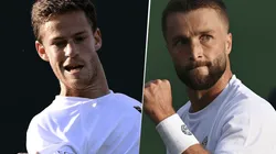 Diego Schwartzman vs. Liam Broady por Wimbledon (Foto: Getty Images).