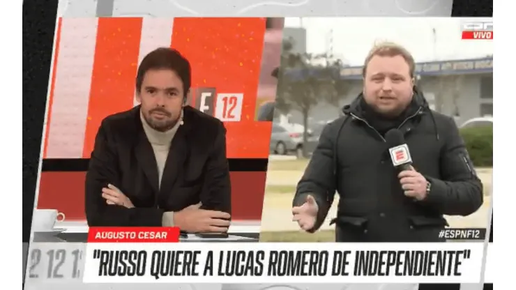 Closs reveló en ESPN el jugador del fútbol argentino que quiere Russo en Boca