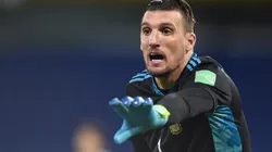 Franco Armani volvió al arco de la Selección.