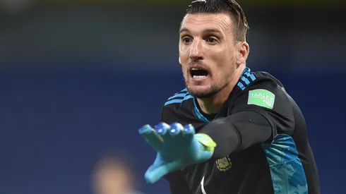 Franco Armani volvió al arco de la Selección.