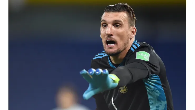 Franco Armani volvió al arco de la Selección.