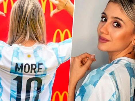 Morena Beltrán tiró un tuit sobre la Selección Argentina y no lo entendió absolutamente nadie