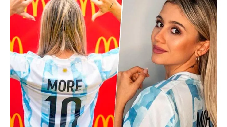 Morena Beltrán tiró un tuit sobre la Selección Argentina y no lo entendió absolutamente nadie