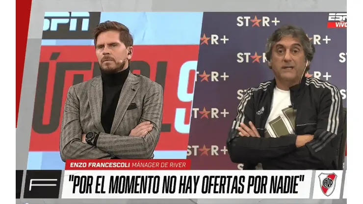 Francescoli avisó lo que va a hacer River si se va Borré