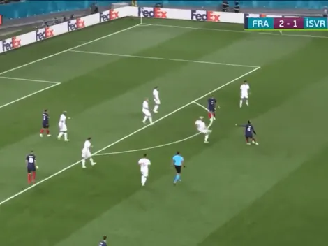 Ni en el FIFA se puede hacer eso: Pogba metió el golazo del día en la Euro