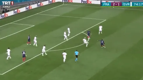 Ni en el FIFA se puede hacer eso: Pogba metió el golazo del día en la Euro