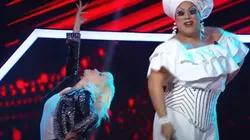 Lali Espósito hizo un duelo con Amal San Yar, una participante (Fuente: Youtube La Voz Argentina)