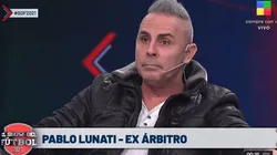 Lunati se defendió por las cargadas del descenso: "Prefiero una mancha a algo roto"