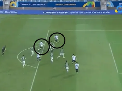 Video: asistencia de lujo de Messi para que el Papu Gómez ponga el primero de Argentina