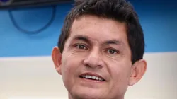 Pulga Rodríguez, nuevo jugador de Gimnasia LP (Foto: Gimnasia vía Twitter)