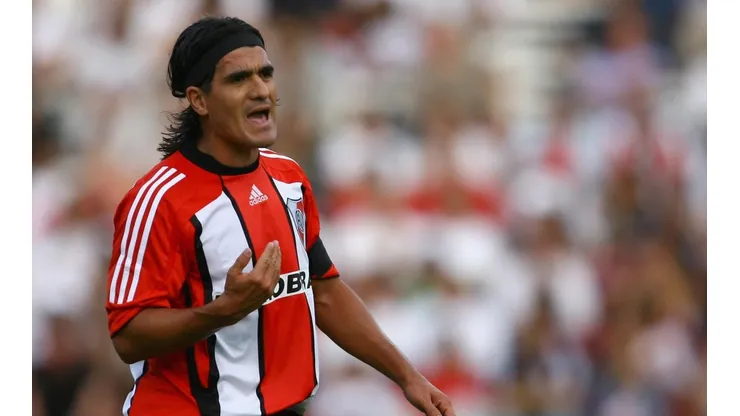 Ariel Ortega, ídolo absoluto de River Plate.