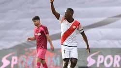 Luis Advíncula en Rayo Vallecano.