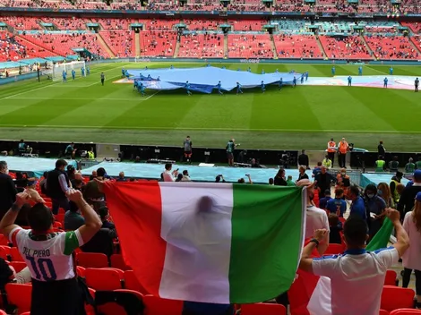 Después de esto, vas a alentar por Italia: los hinchas cantan por Maradona en Wembley
