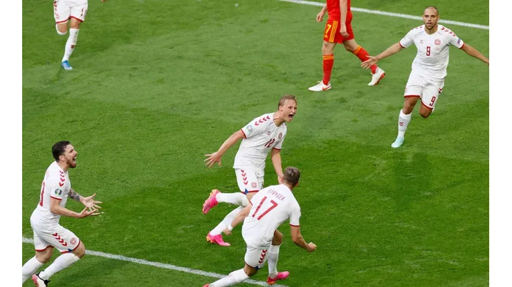 Resiliencia pura: Dinamarca está en cuartos de final de la Eurocopa