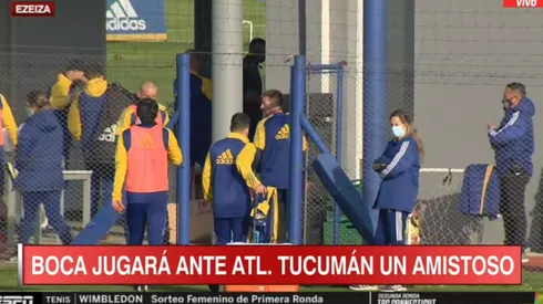 Magia intacta: Buffarini tiró una rabona antes de irse de Boca