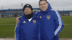 Juan Román Riquelme, a punto de dejarle otro refuerzo a Russo.