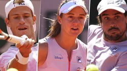 Diego Schwartzman, Nadia Podoroska y Guido Pella, algunos de los tenistas argentinos en Wimbledon (Foto: Getty Images).