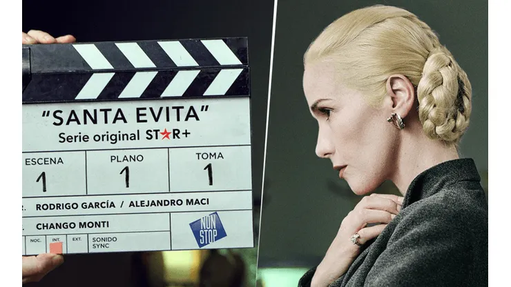 La serie Santa Evita con Natalia Oreiro será estrenada en Stars+ (Fuente: Instagram Natalia Oreiro)