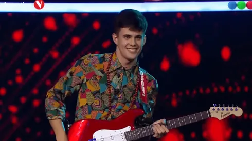 Joaquín Rey cantó una de Charly García y ningún jurado giró su silla.