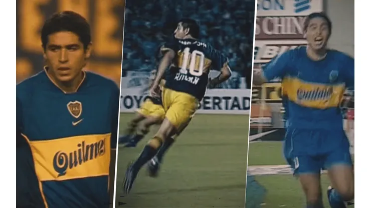 El saludo de Boca a Román.