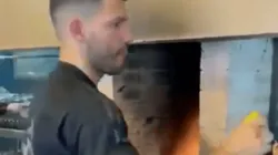 El Kun Agüero le preparó el asado a Messi por su cumpleaños y Leo lo subió a Instagram