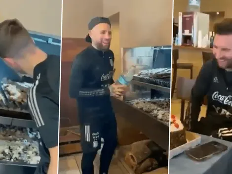 Messi de fiesta: subió un video y demostró quiénes son los asadores en la selección