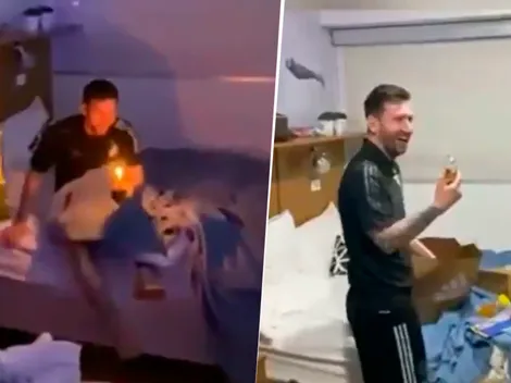 El mejor video de la historia: así despertaron a Messi por su cumpleaños