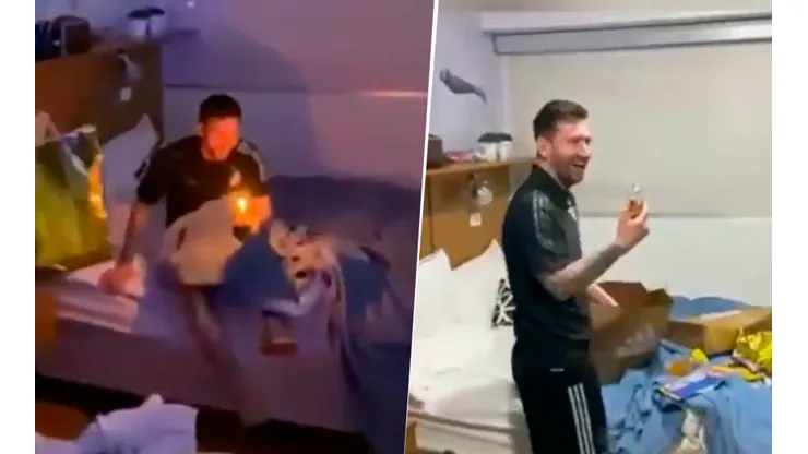 El mejor video de la historia: así despertaron a Messi por su cumpleaños