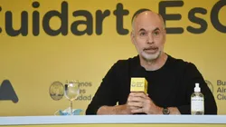 Horacio Larreta anunció en conferencia de prensa las nuevas medidas (Fuente: Gobierno de la Ciudad)