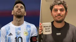 Ankara, el apodo que Luquita Rodríguez le puso a Messi. (Getty Images e Instagram)