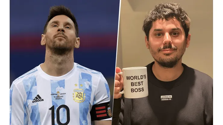 Ankara, el apodo que Luquita Rodríguez le puso a Messi. (Getty Images e Instagram)
