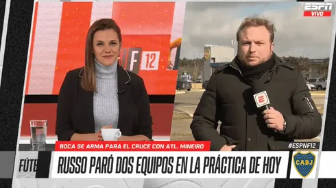 Augusto César y el refuerzo de Boca que está al caer.