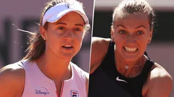 Nadia Podoroska vs. Petra Kvitová por el Torneo de Bad Homburg (Foto: Getty Images).