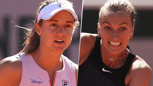 Nadia Podoroska vs. Petra Kvitová por el Torneo de Bad Homburg (Foto: Getty Images).