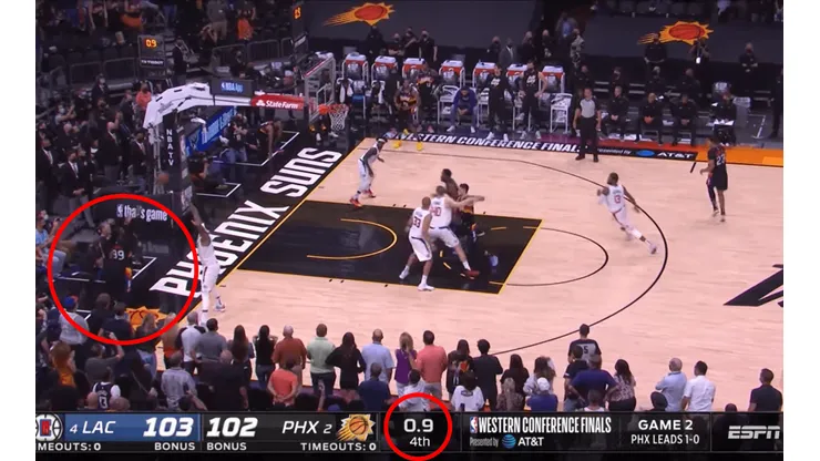 Phoenix Suns y un triunfo para la historia ante Los Angeles Clippers.
