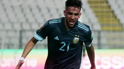 Nicolás González, una de las grandes apariciones de la Selección Argentina.