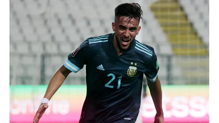 Nicolás González, una de las grandes apariciones de la Selección Argentina.