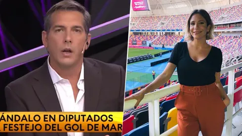 Ángela Lerena y un "amargo" dedicado para Franco Mercuriali.