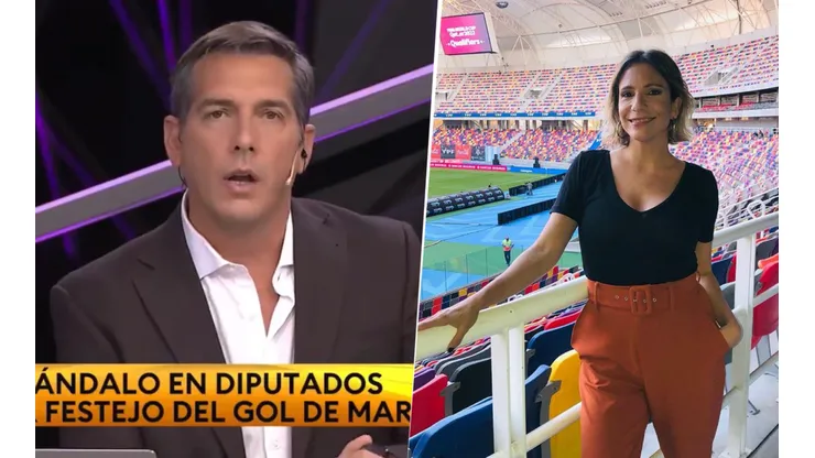Ángela Lerena y un "amargo" dedicado para Franco Mercuriali.